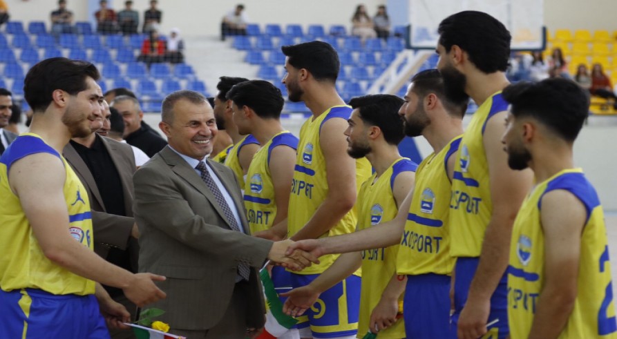 The Basketball Championship Was Inaugurated at the University of Zakho