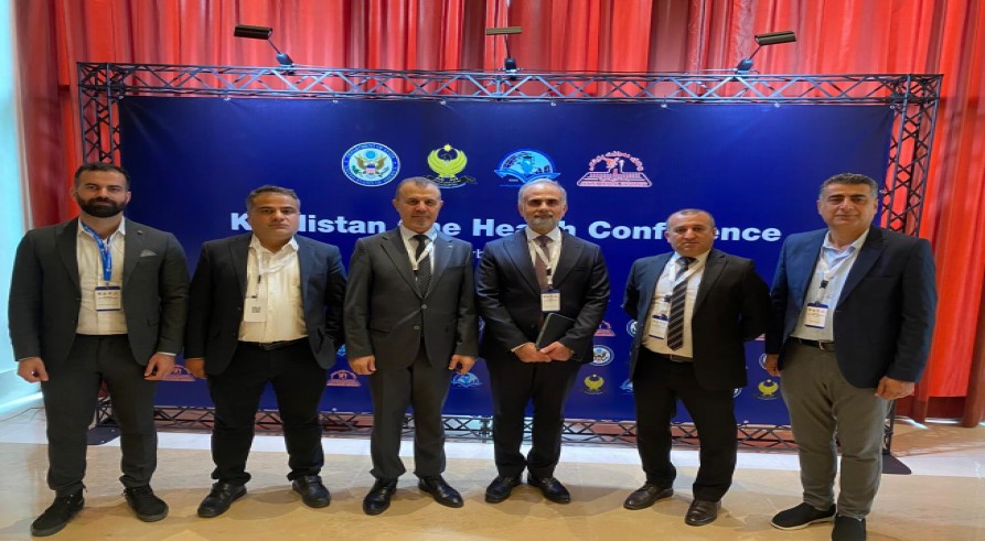 پشکدارییا شاندێ زانکۆیا زاخۆ د کۆنفرانسى (Kurdistan One Health - 2024) ل باژێرێ هەولێرێ