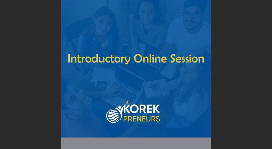 Organizing an Online Meeting about the KOREKPreneurs Youth Empowerment Program.