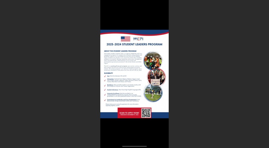 2023 – 2024 Student Leaders Program