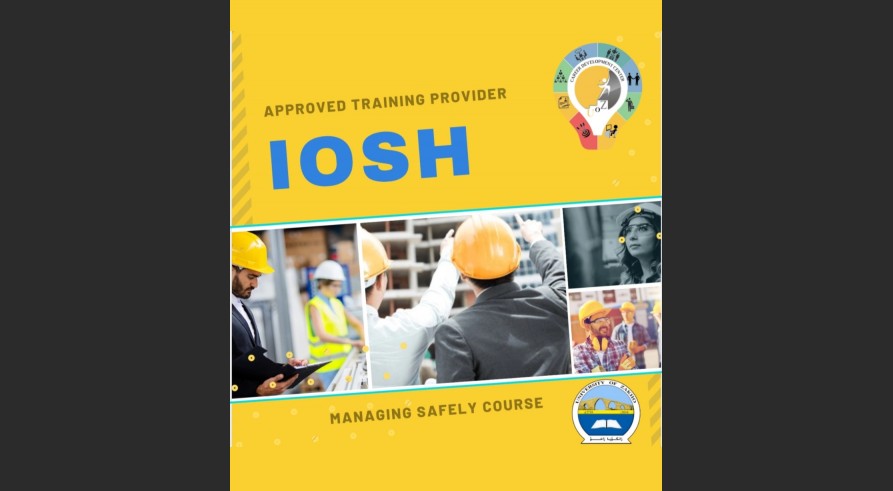The Career Development Centre wants to inform all the students and graduates of universities and institutes that they will open the second online IOSH course