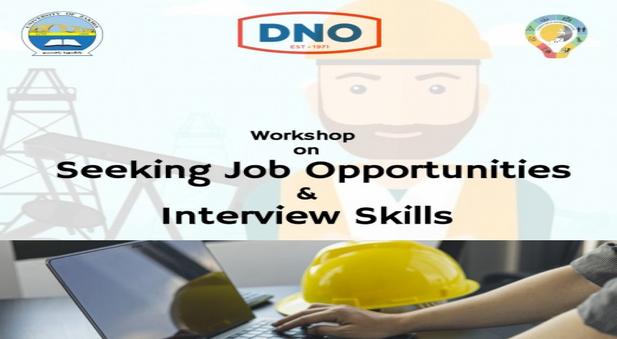 Seeking Job Opportunities and Interview Skills Workshop