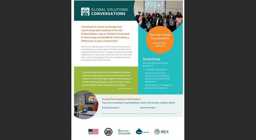 Participate in the Global Solution Conversation