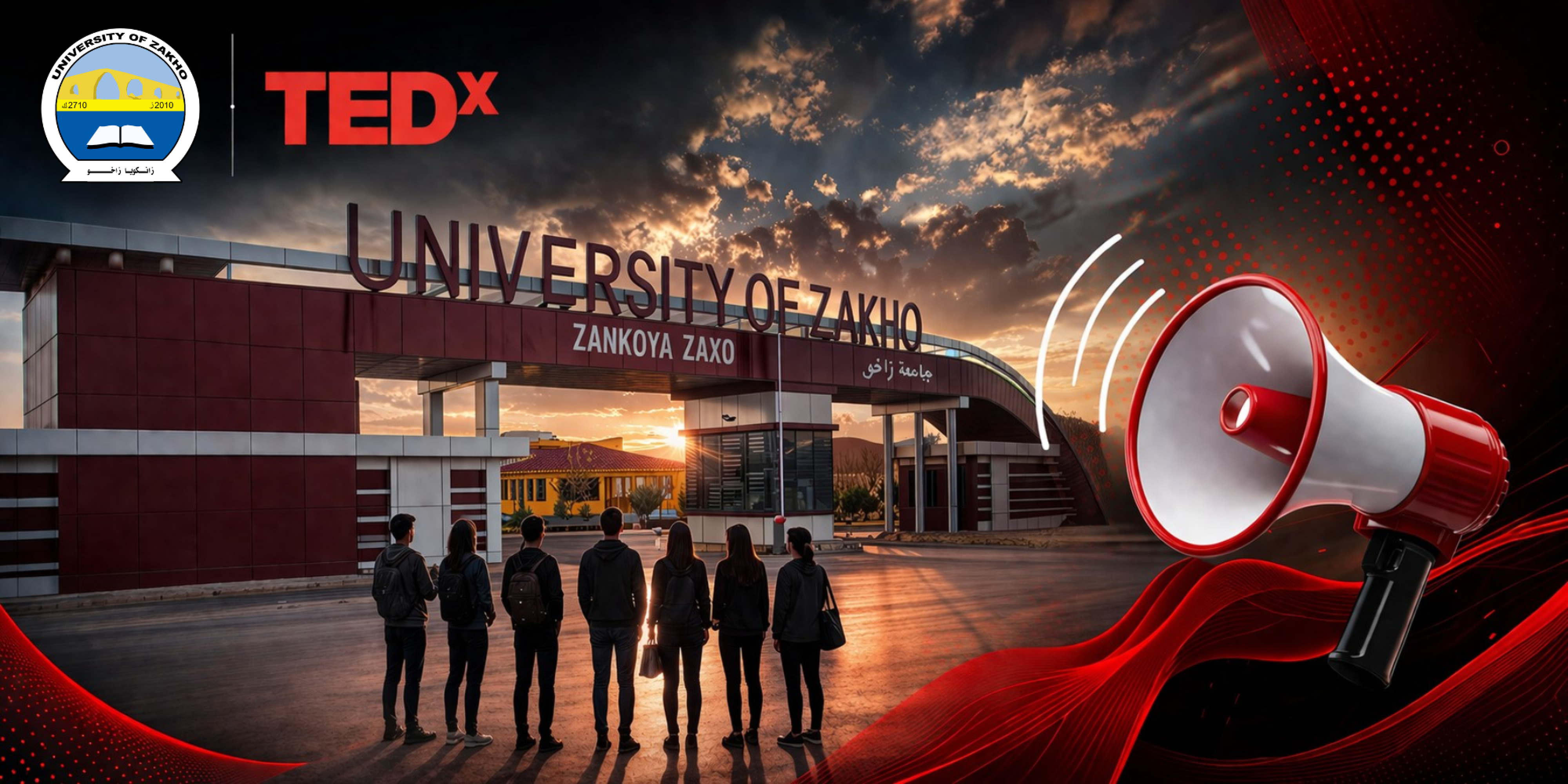 TEDx University of Zakho | Organizing Committee and Volunteer Application