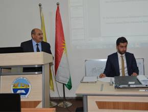 a Workshop on ' The Online System of the E-library at the Tniversity of Zakho'.