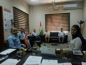 The dean of the Faculty of Engineering meets with the academic staff of the Department of Mechanical Engineering