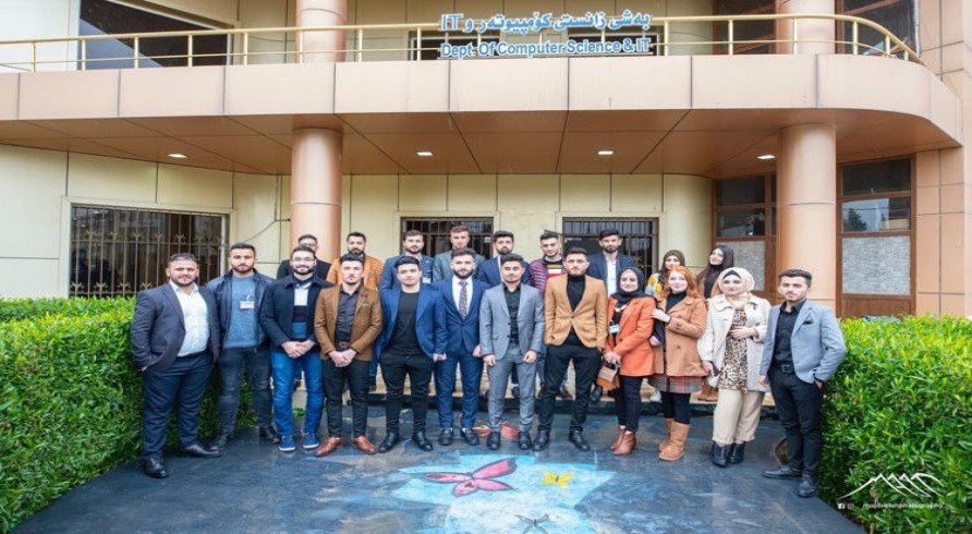 The Department of Computer Science Conducted a Visit to Salahaddin University