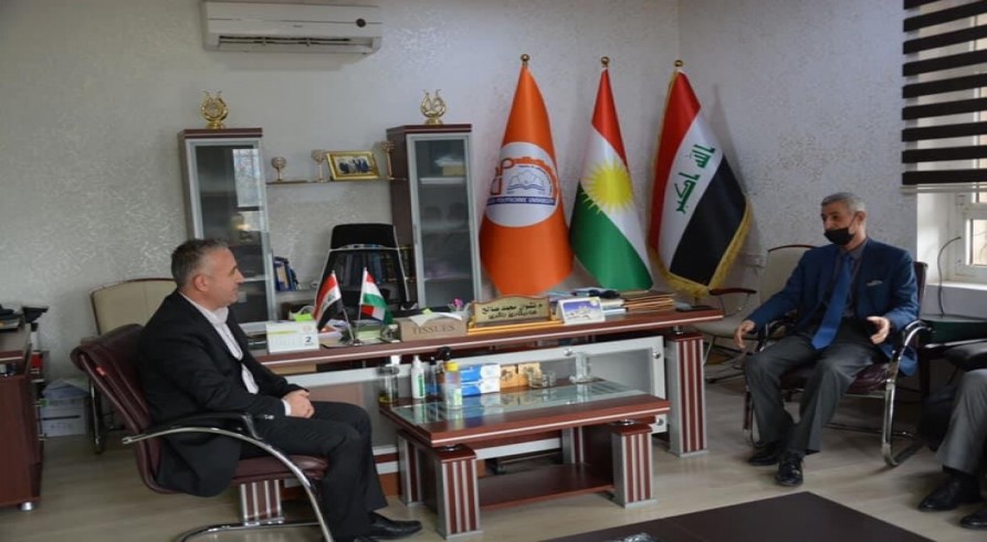 President of the University Visited Zakho Technical Institute