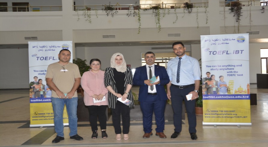 TOEFL iBT test was successfully conducted at the University of Zakho