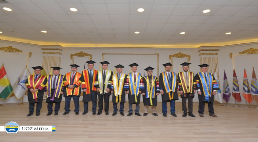 The University of Zakho Celebrates its 10th and 11th Commencement Ceremony Online