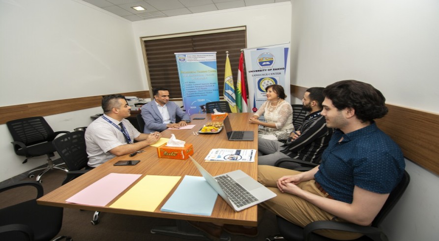 A Delegation from the Center for Academic and Professional Advancement at the American University of Kurdistan Visited the University of Zakho