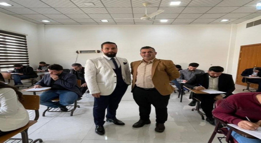 The Language Center at the University of Zakho Started the Final Exams of the  Eighth Round (R8) of the English Language Proficiency Course.