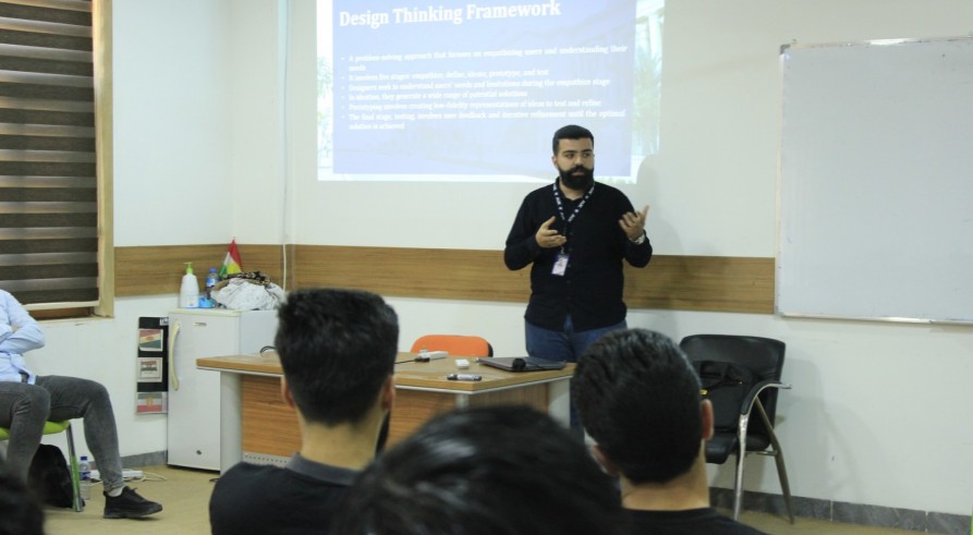 A Workshop Was Conducted at the University of Zakho Entitled “Design Thinking”