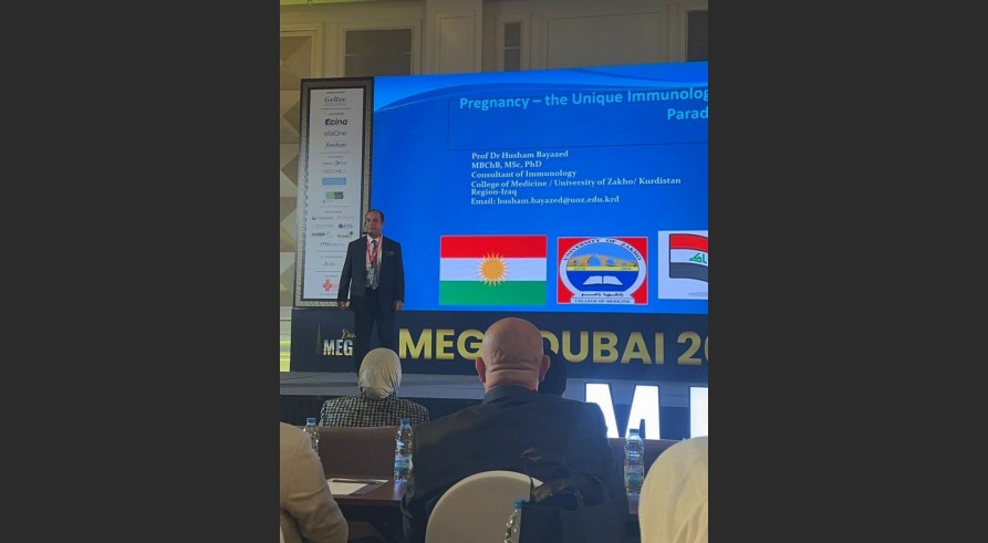 A Lecturer from the University of Zakho Participated in the Middle East Obstetrics and Gynecology Conference in Dubai