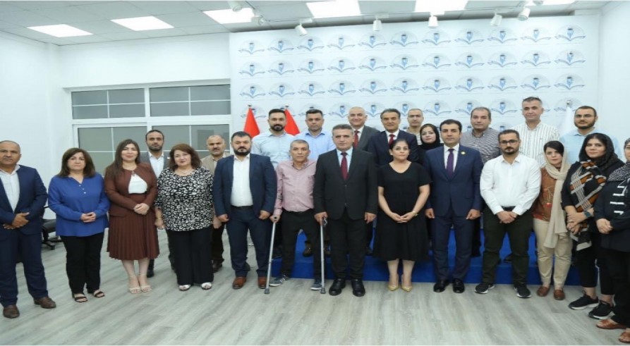The Director of the Accountant Unit Participates in a Meeting of the Ministry of Higher Education and Scientific Research