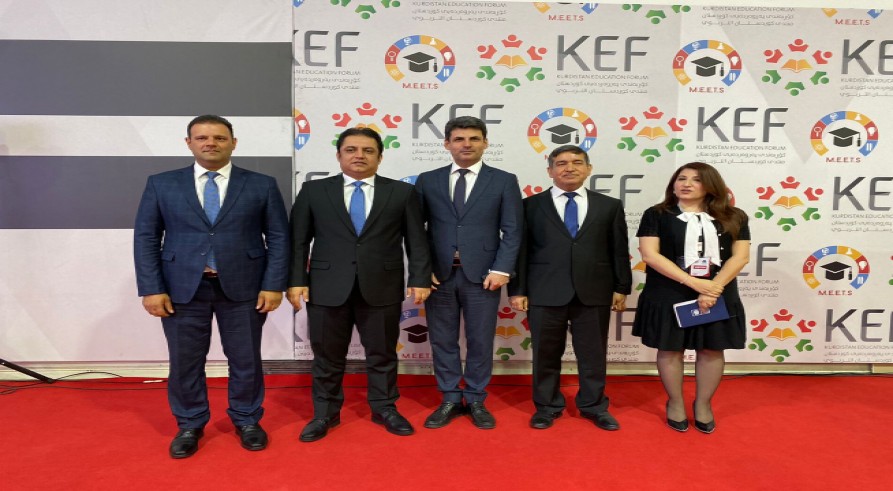 The University of Zakho Participates in the Middle East Education and Training Exhibition and the Kurdistan Education Forum