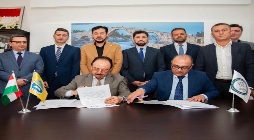 The University of Zakho Signed a Memorandum of Understanding with Akre University for Applied Sciences