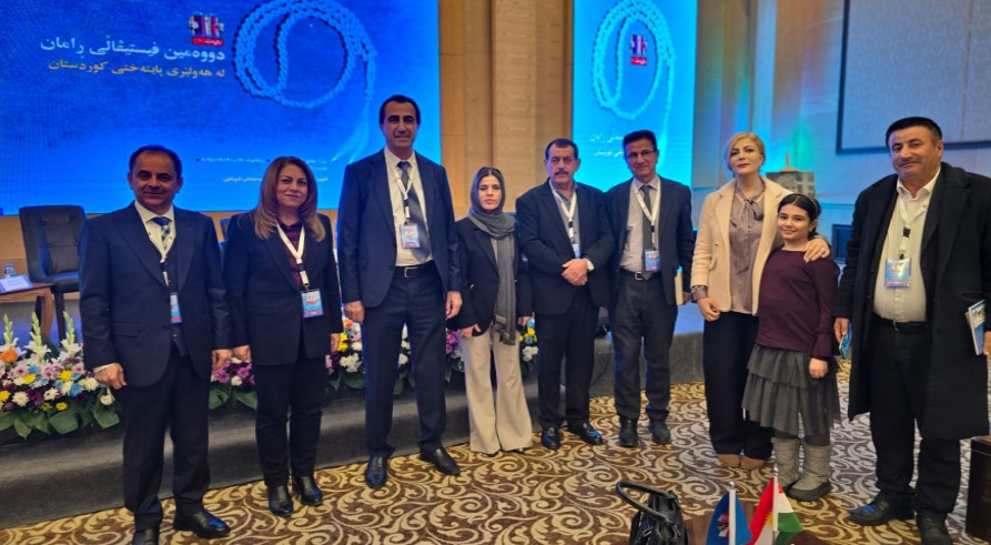 A lecturer at the University of Zakho Participates in the Second Raman Festival