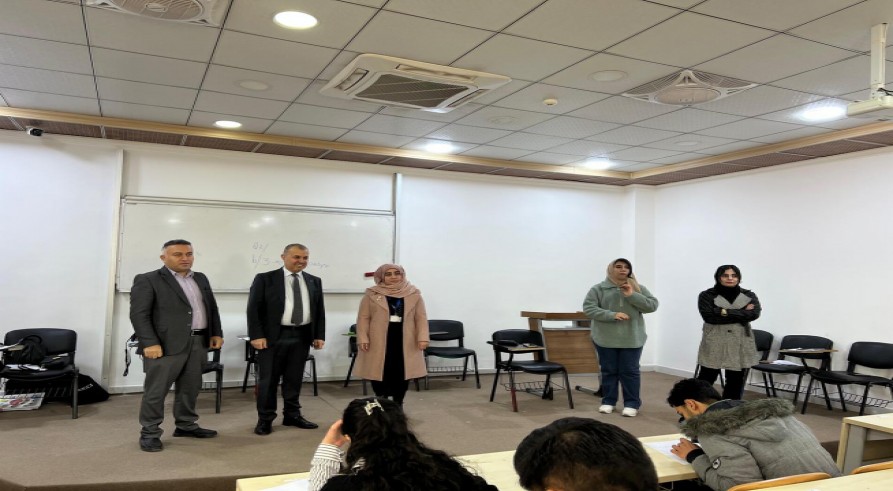 A visit to the examination halls