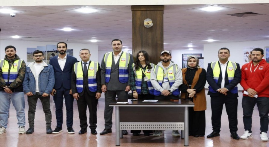 The University of Zakho launches a support campaign for the fans of Zakho Sports Club, who have gained international recognition