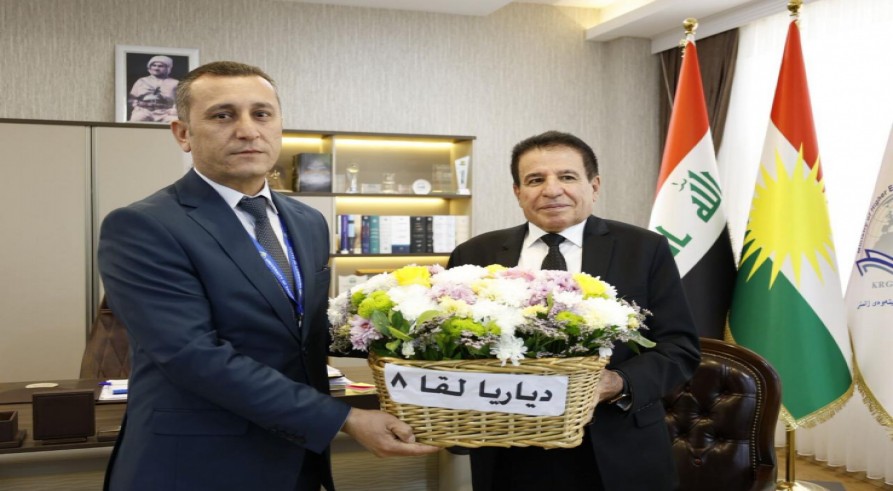 “The head of District (8) paid a visit to Zakho University.”