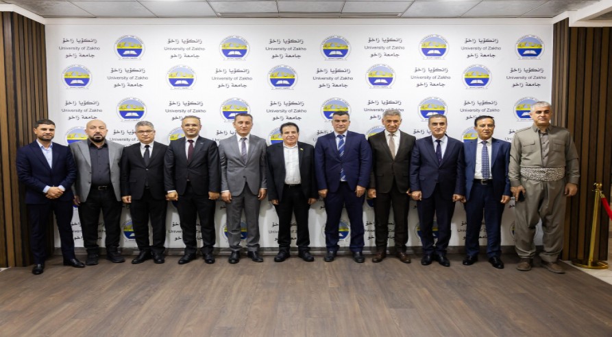A delegation from Branch 8 of the Kurdistan Democratic Party visited Zakho University
