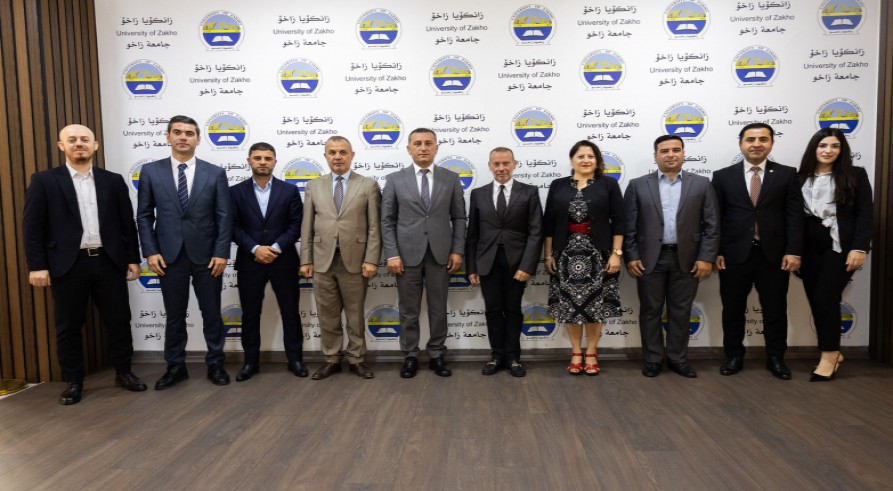 A delegation from the American University of Kurdistan, Duhok visited the University of Zakho