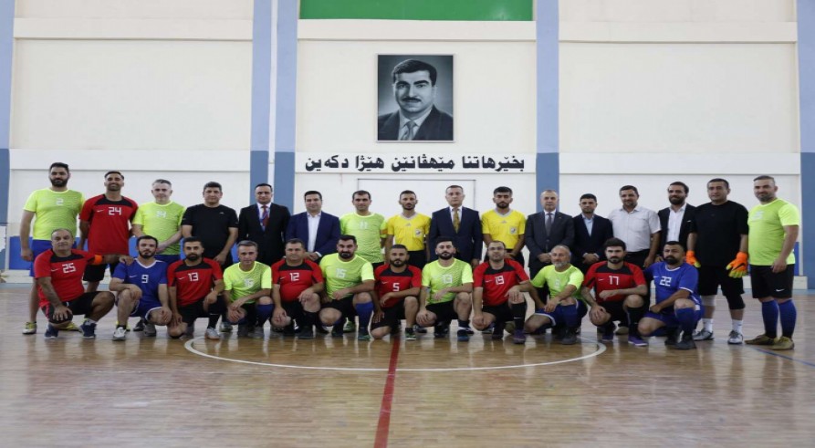 College of Science Crowned Champions of the University of Zakho Staff Futsal Tournament