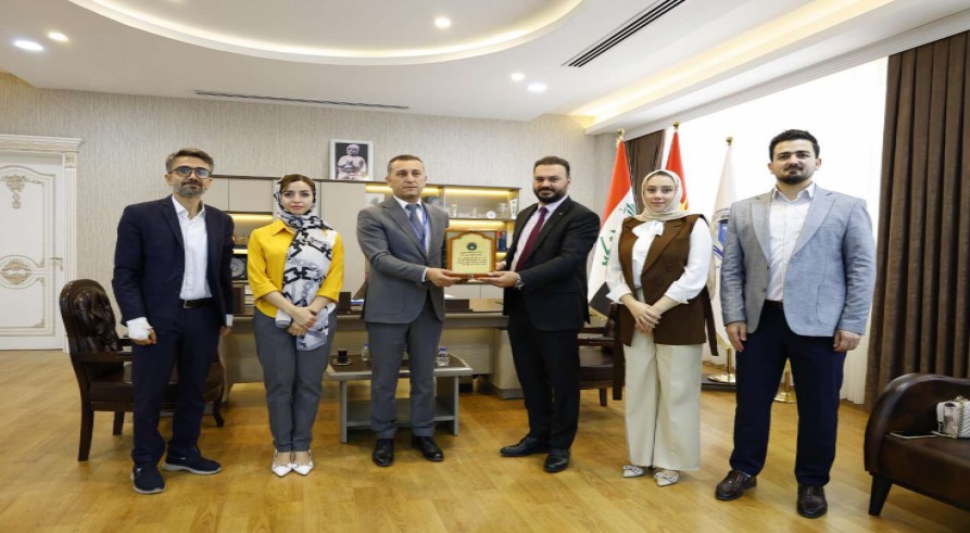 The Director of Rawanduz Technical Institute, Zakho Branch, visited the University of Zakho