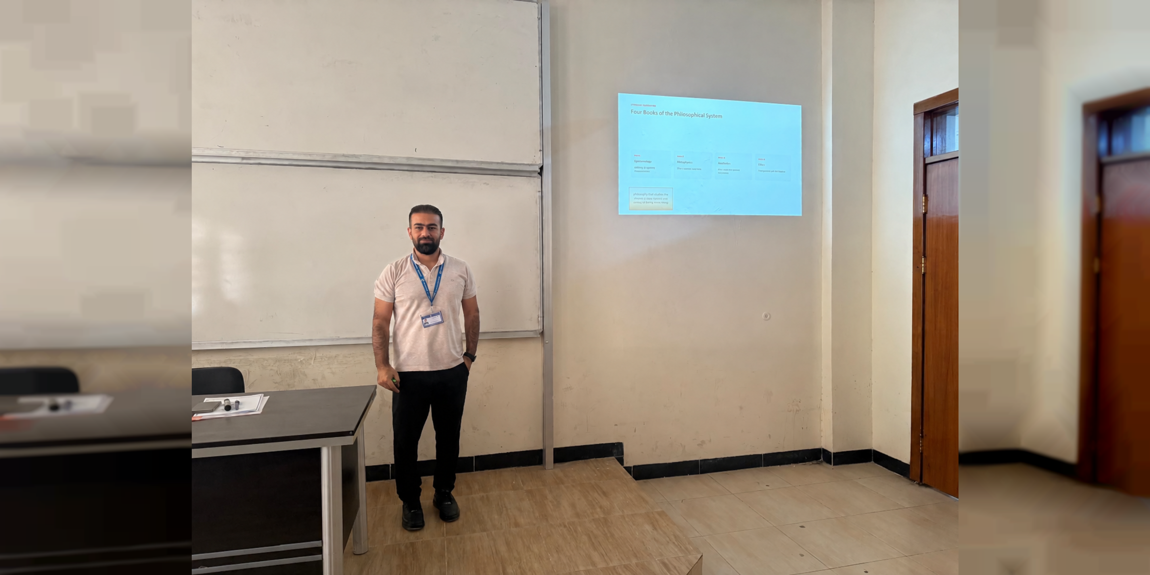 The English Language Department Conducted a Seminar Entitled “The World as Will and Representation”
