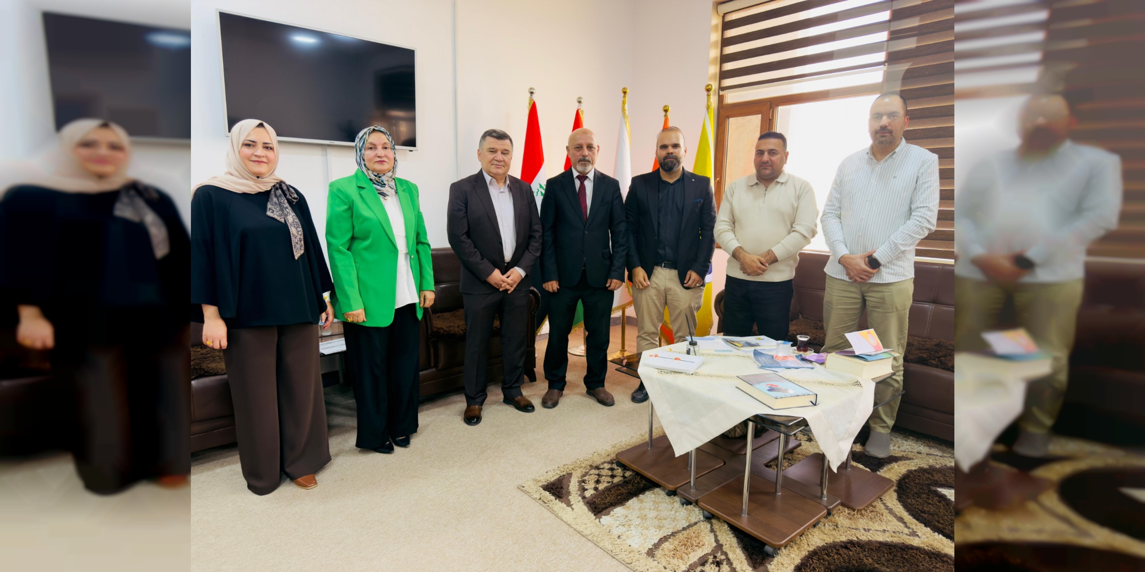 سەردانا شاندێ سەندیکا ئەندازیارێن لقا زاخۆ بۆ کۆلیژا ئەندازیاری