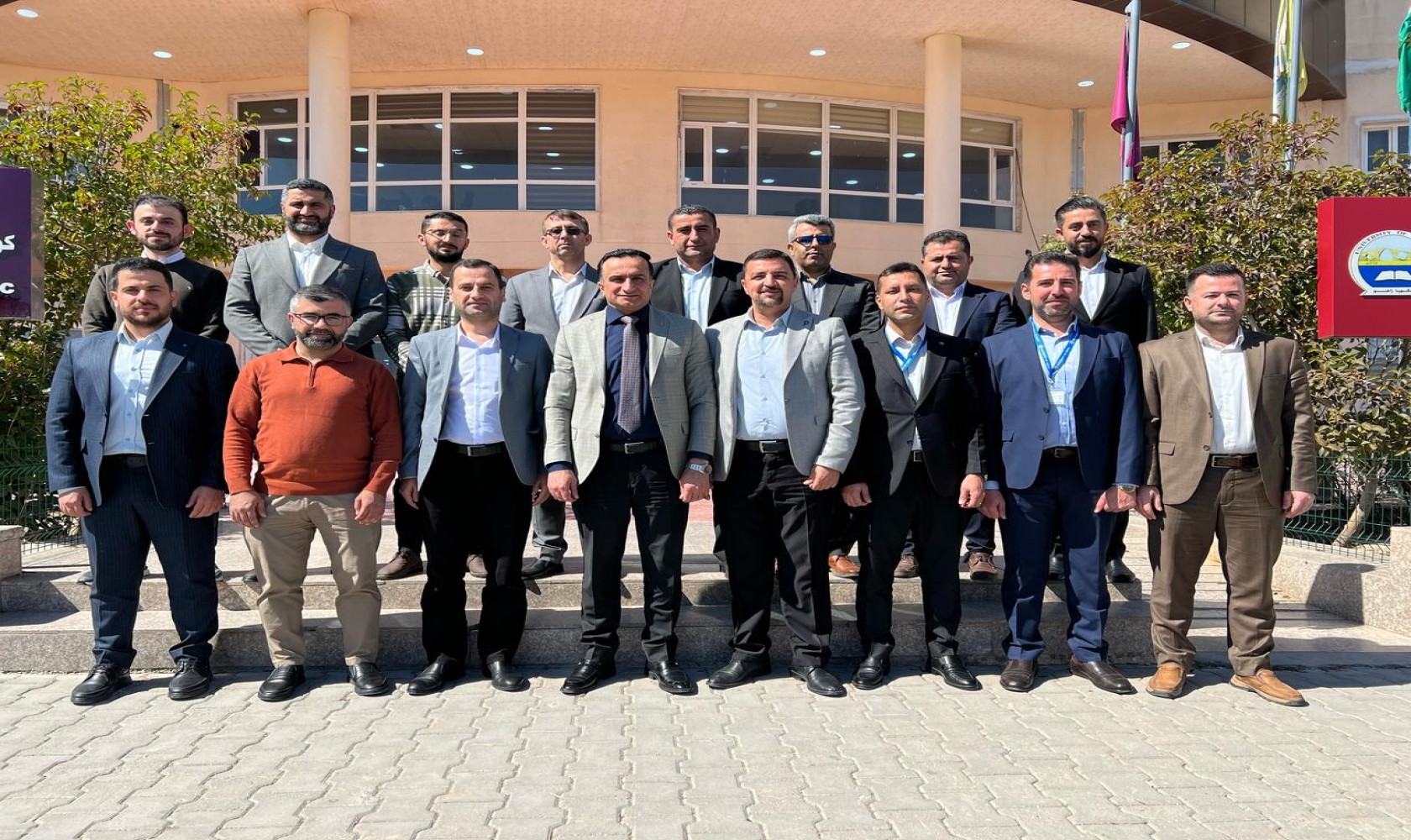The Dean of the College of Education met with the chairpersons and members of the conference committees