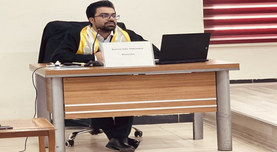 The Master Thesis Defense of the Postgraduate Student Karwan Jaafar Muhammed