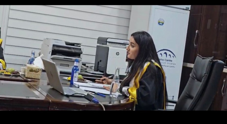 				The Master’s Viva of the Postgraduate Student Adar Tahsin Bahri
				