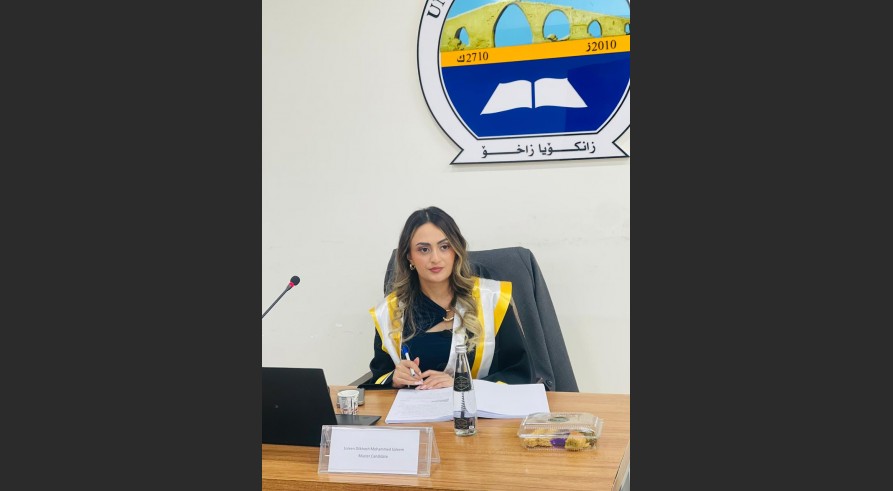 				The Master Viva of the Postgraduate Student Soleen Dilkhosh Mohammed Saleem
				