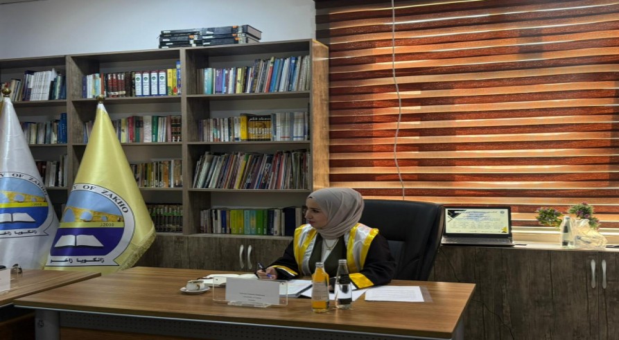 				The Master’s Viva of the Postgraduate Student Delveen Hameed Mahmoud
				